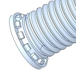 Lisovací šroub Nerez typ GX neboli FHS