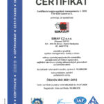 Cerifikát ČSN EN ISO 9001