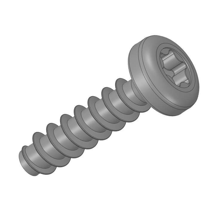 Šrouby do plastu typ TCR2MEXX+